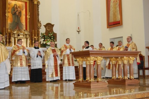 garwolin - Konsekracja kościoła w Gończycach
